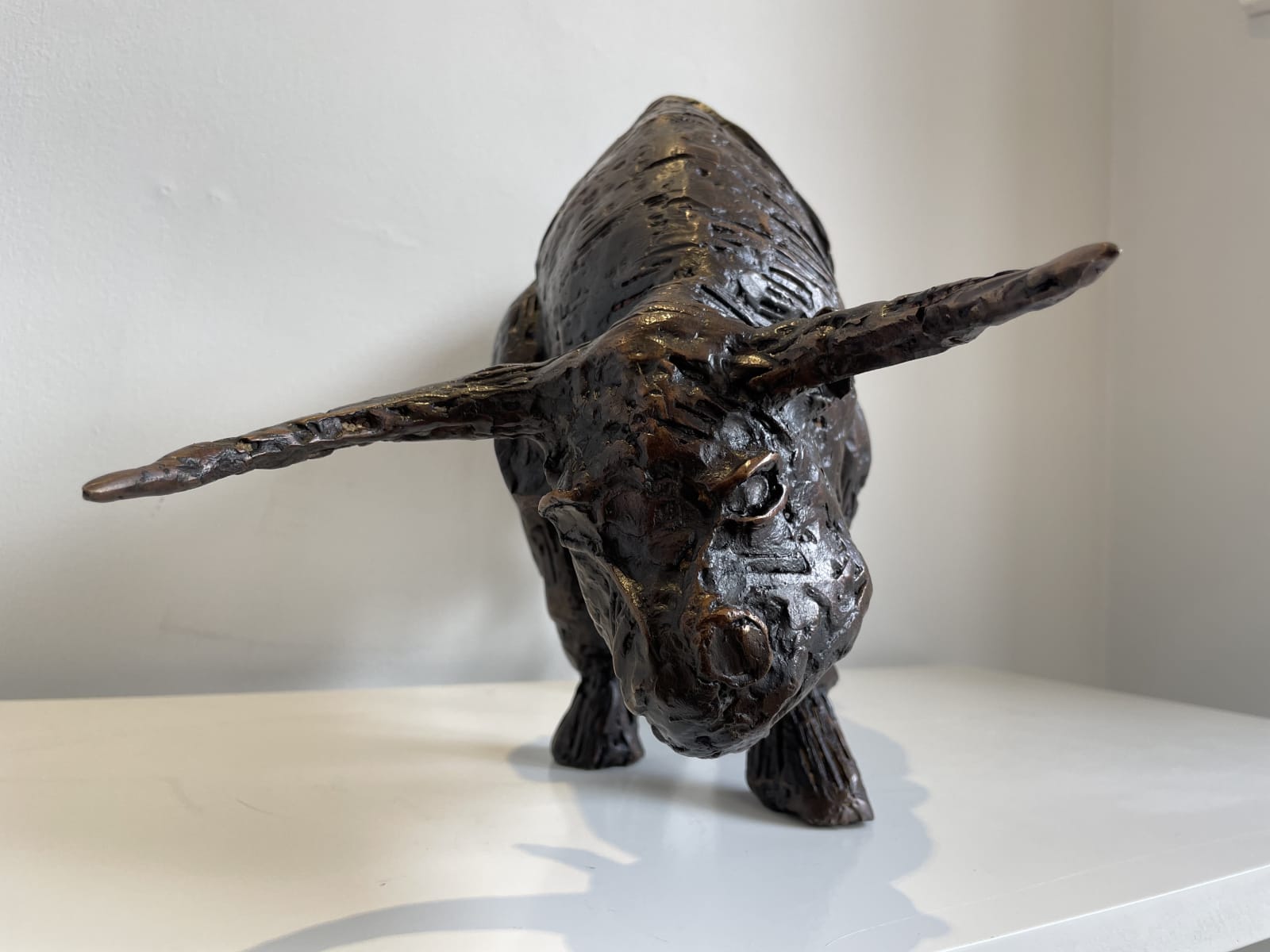 John Behan RHA, Iron Bull (Sheriff Street Bull), 1975