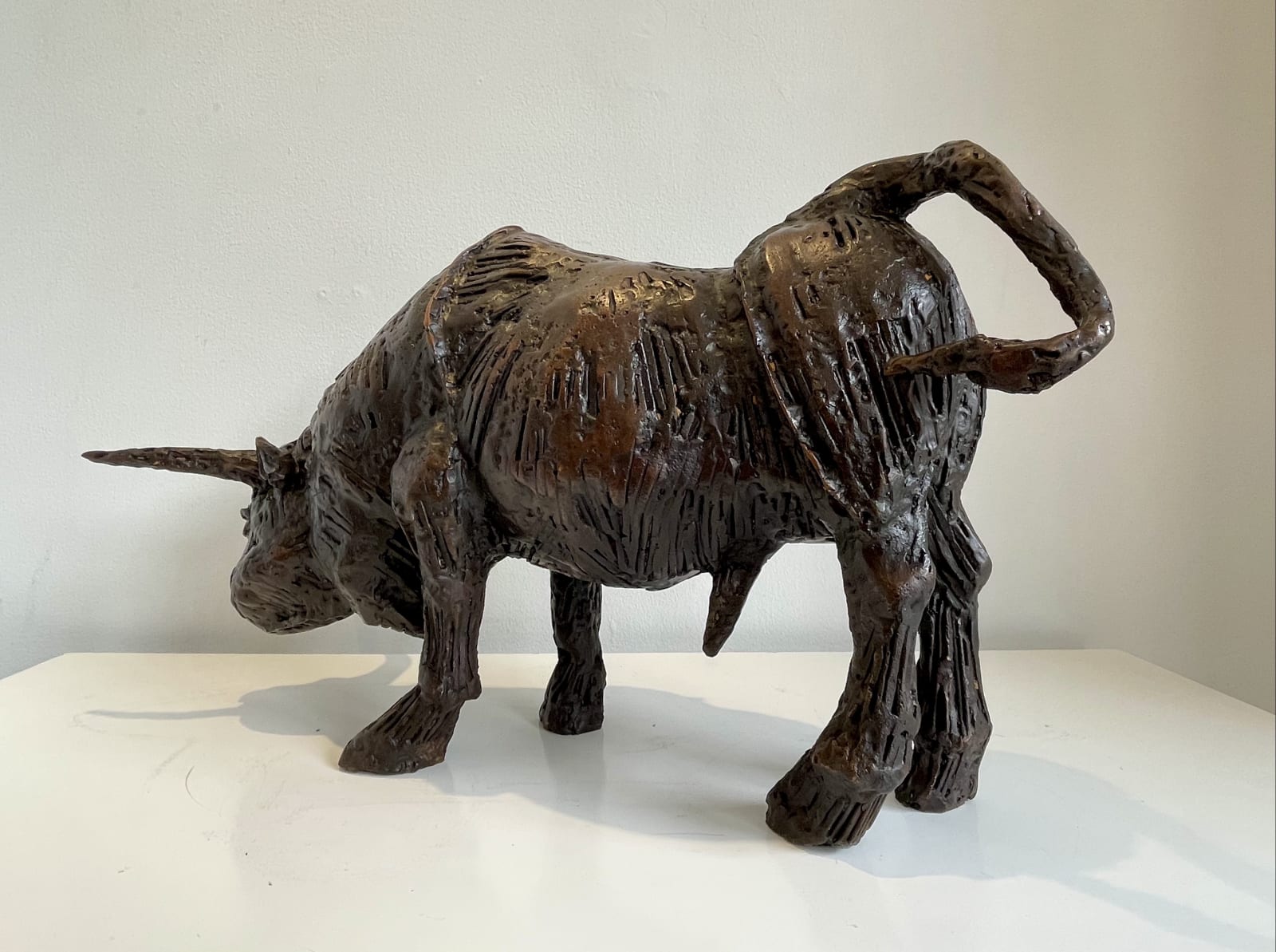 John Behan RHA, Iron Bull (Sheriff Street Bull), 1975