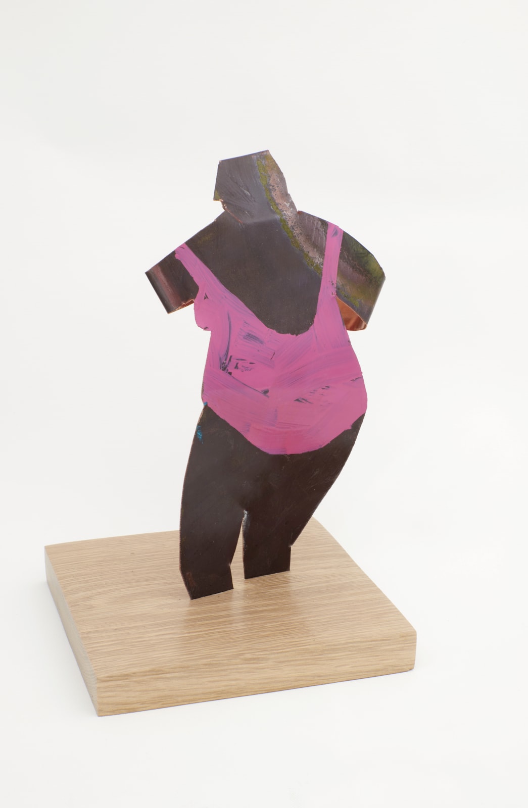 John Short, Female Bather Wringing Hair in Pink Costume