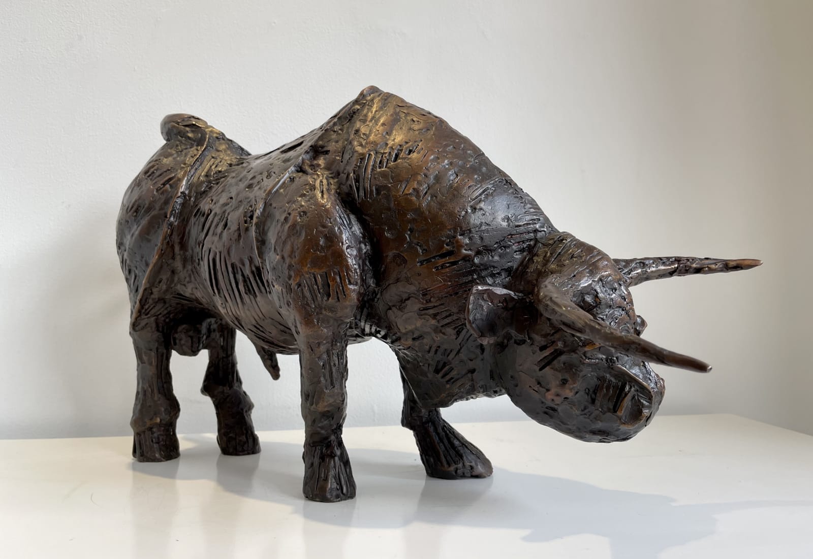 John Behan RHA, Iron Bull (Sheriff Street Bull), 1975