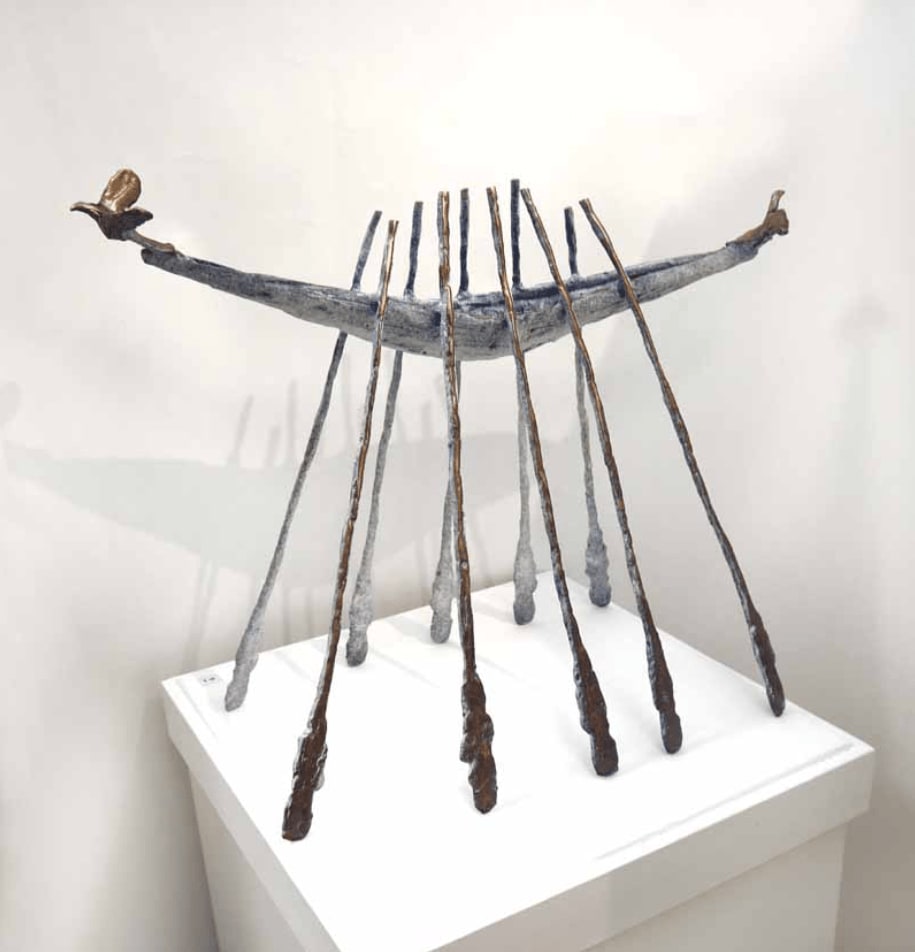 John Behan RHA, Liffey Oar Boat, 2021