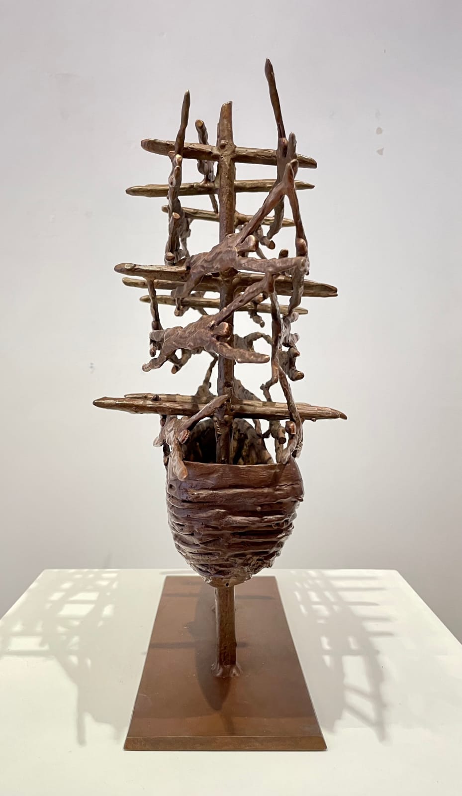 John Behan RHA, Famine Ship I, 2022