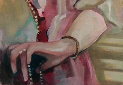 Helen O'Sullivan-Tyrrell, Lady Helen Vincent, detail (after J S Sargent)
