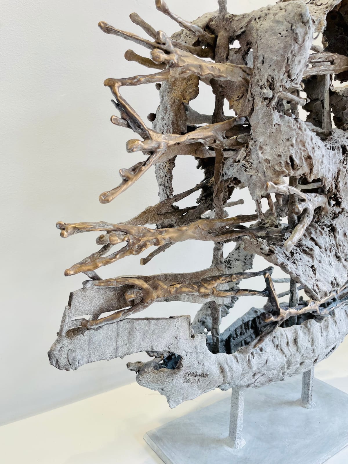 John Behan RHA, Bantry Bay Famine Ship, 2021