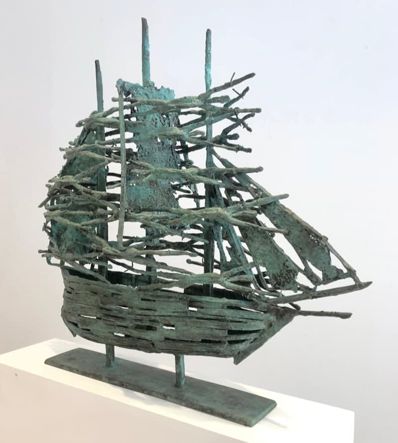 John Behan RHA, Famine Ship Mayo, 2017