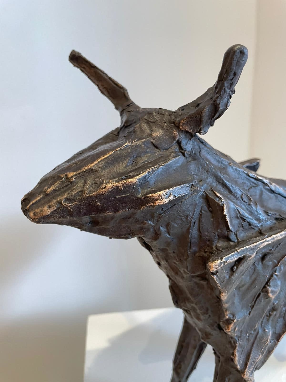 John Behan RHA, Angular Bull, 2021