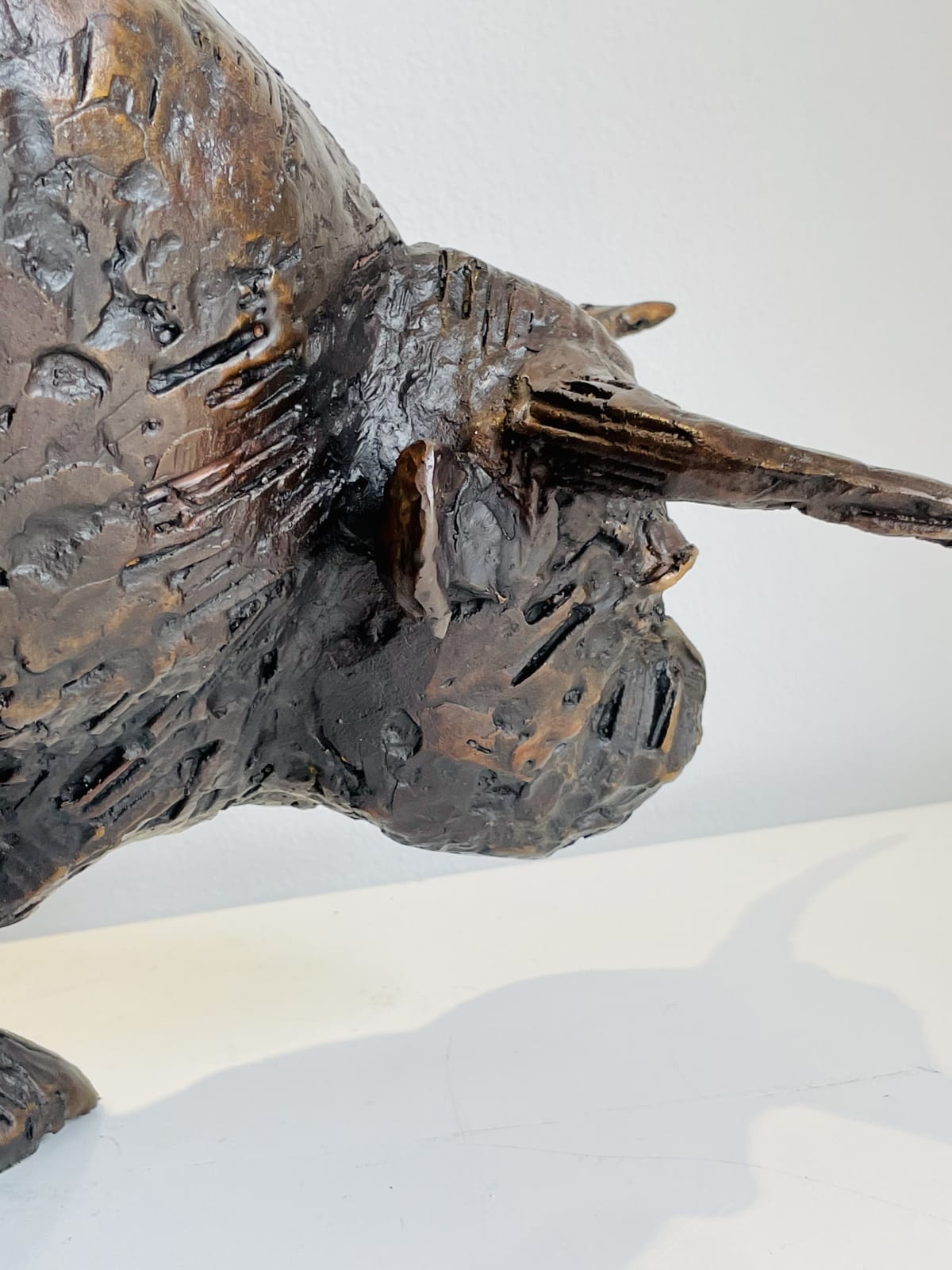 John Behan RHA, Iron Bull (Sheriff Street Bull), 1975