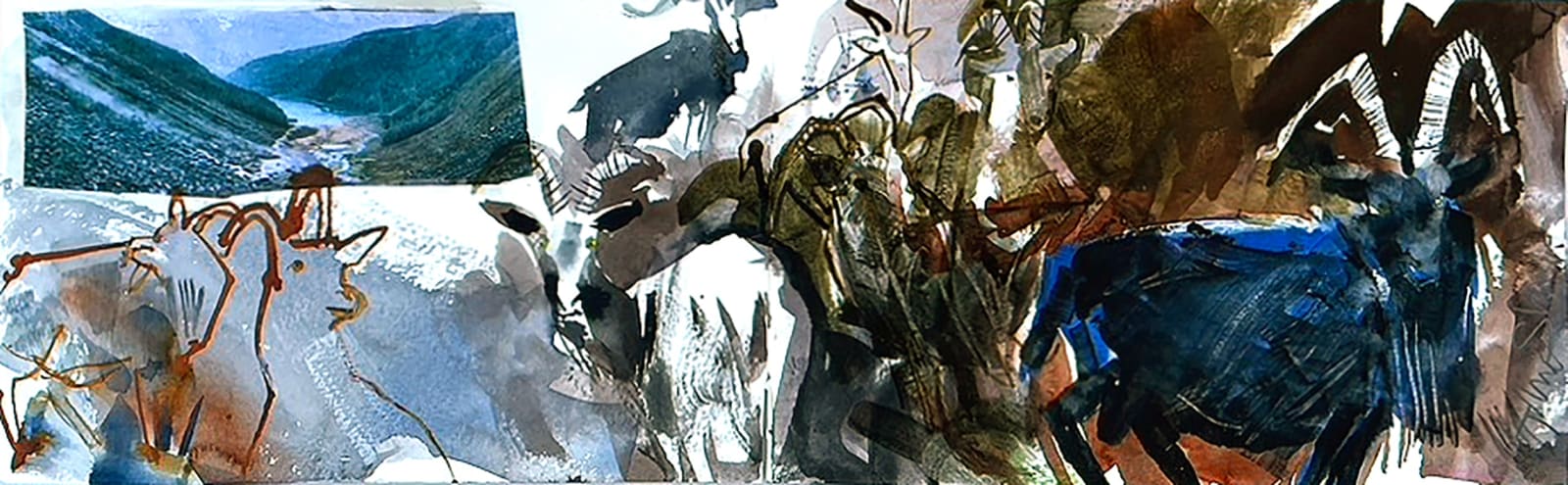 John Short, Goats, Glendalough, County Wicklow