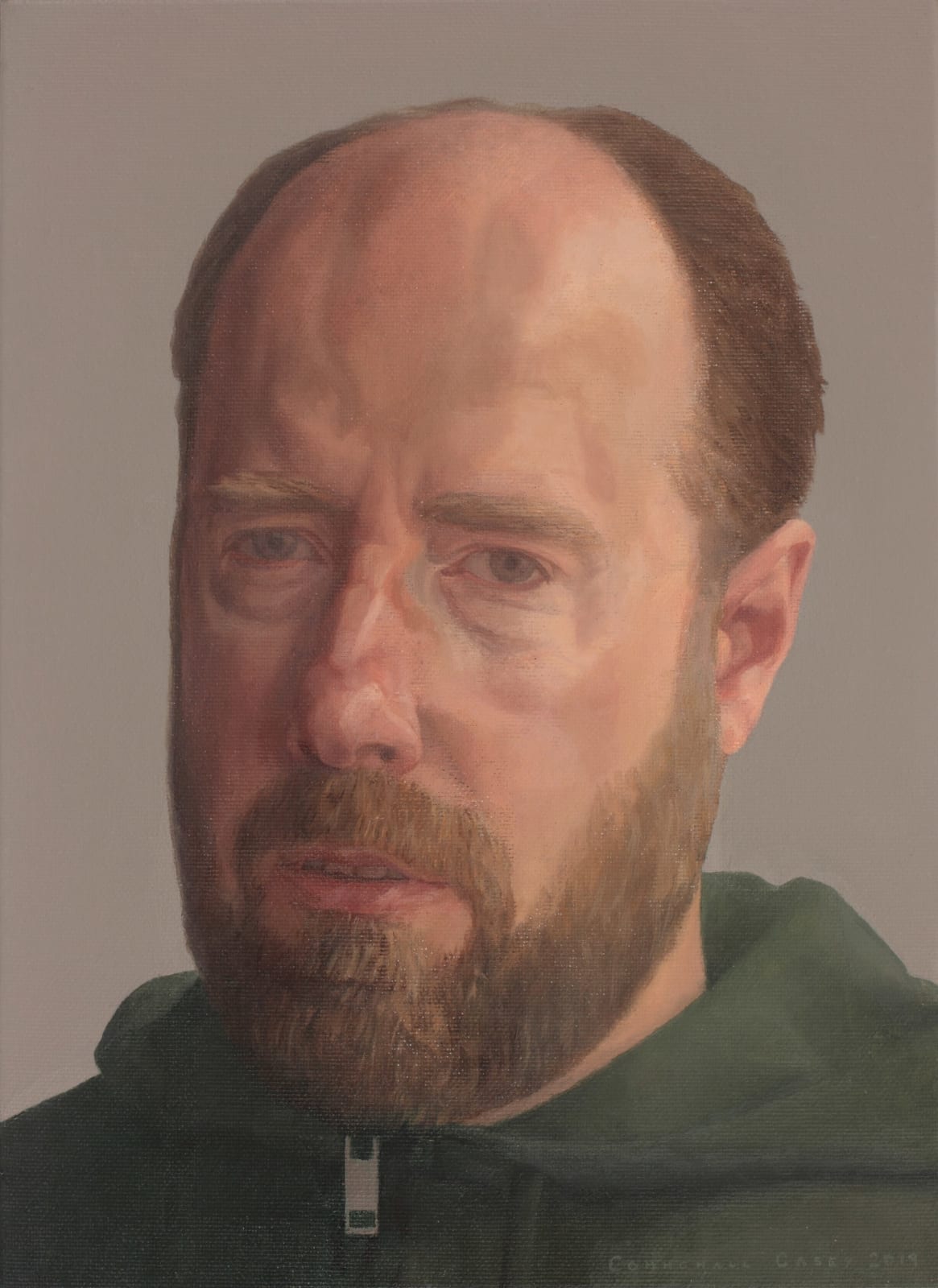 Comhghall Casey, Self Portrait, 2019