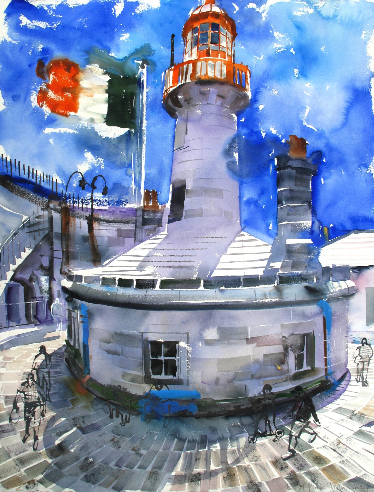 John Short, Lighthouse, East Pier, Dun Laoghaire 2