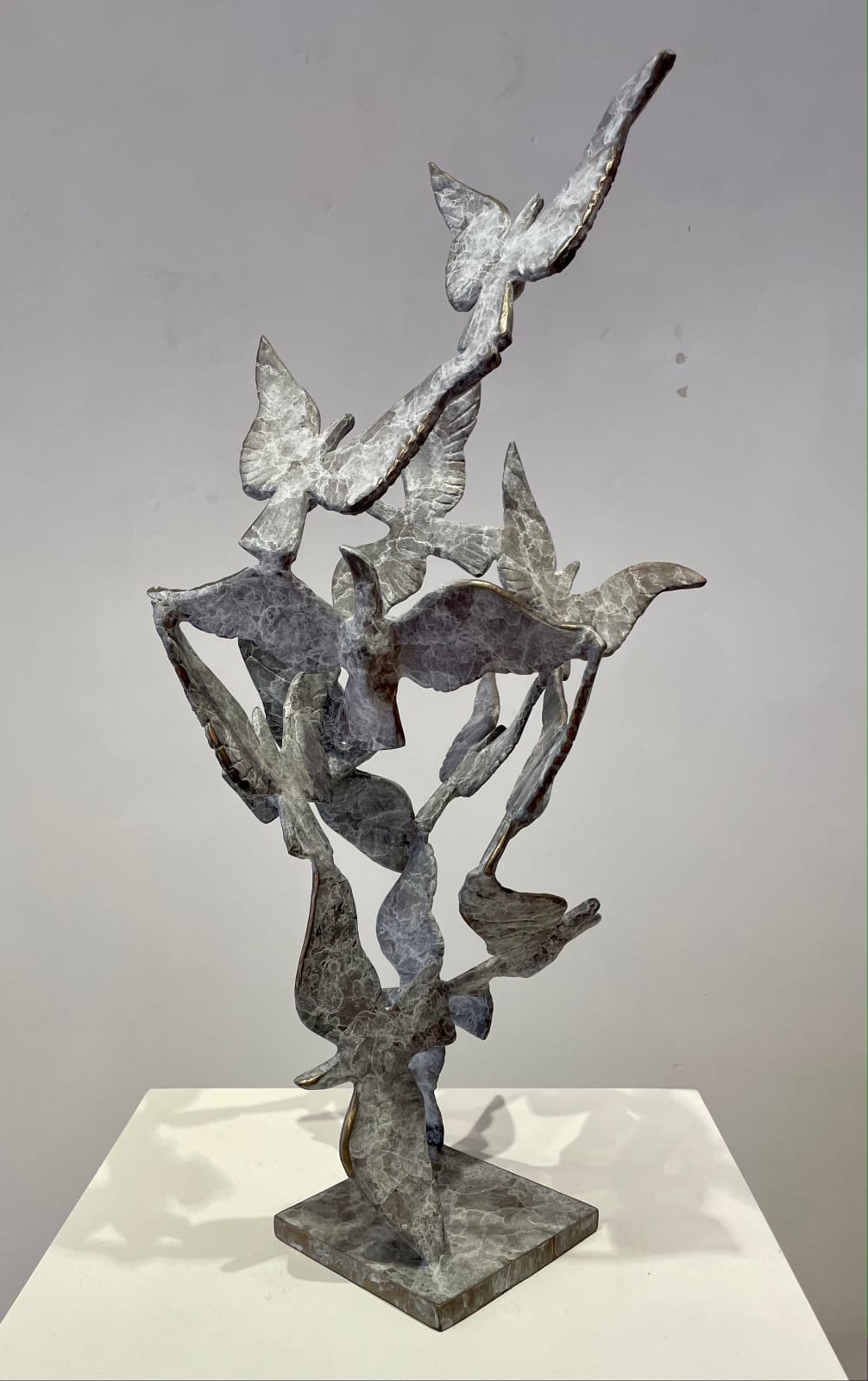 John Behan RHA, White Birds, 2022