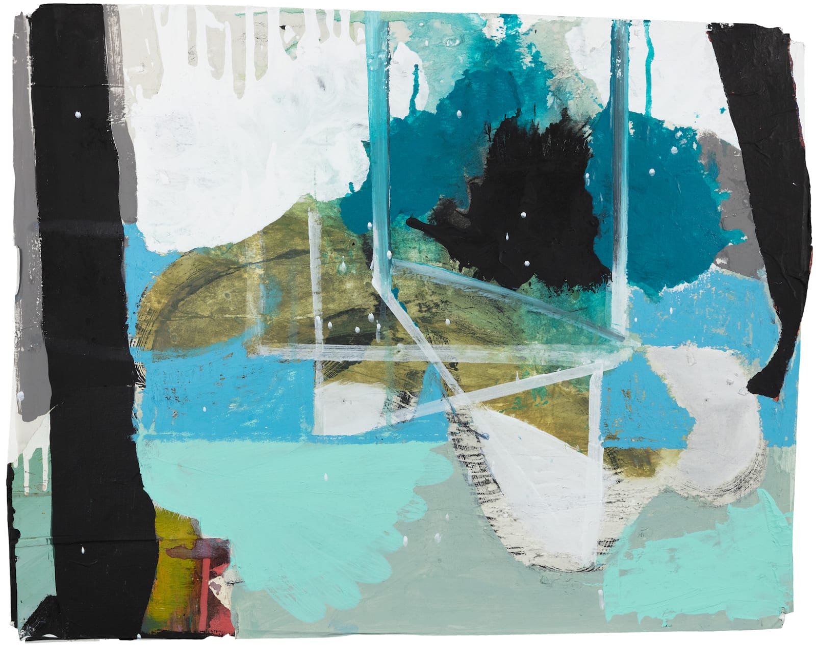 Eamon Colman, Over the fertile field work, bird sounds bauble - caged in by boundary fences, 2021