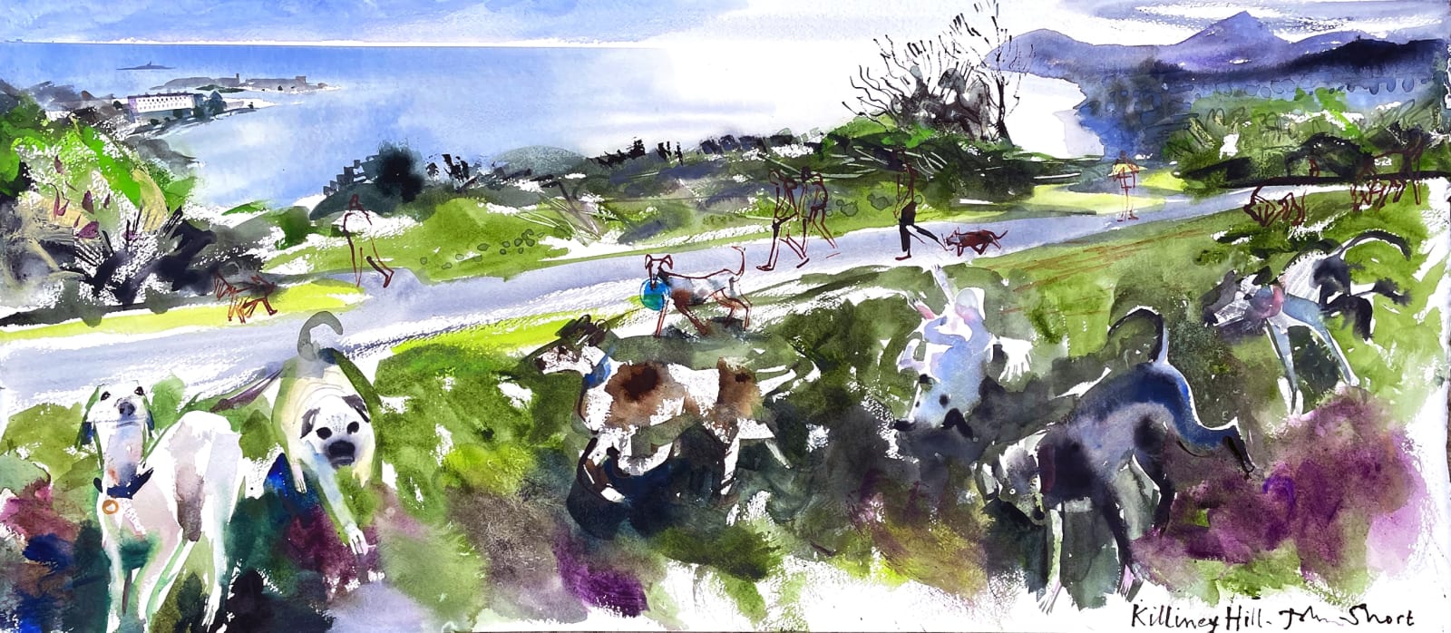 John Short, Dogs on Killiney Hill