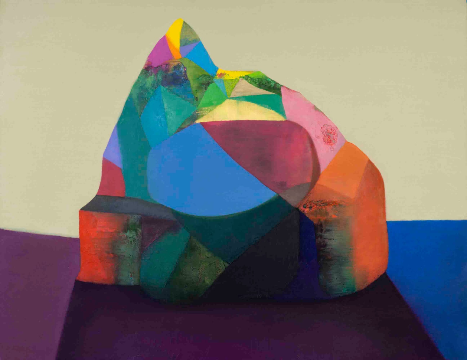 Tom Climent, Glittering Eyes of the Mountain, 2024