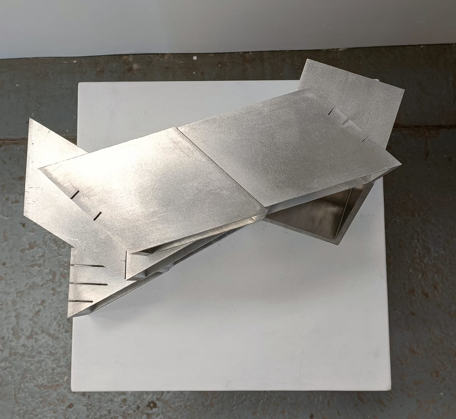 Corban Walker, Untitled (Alu Grid Bolt), 2023