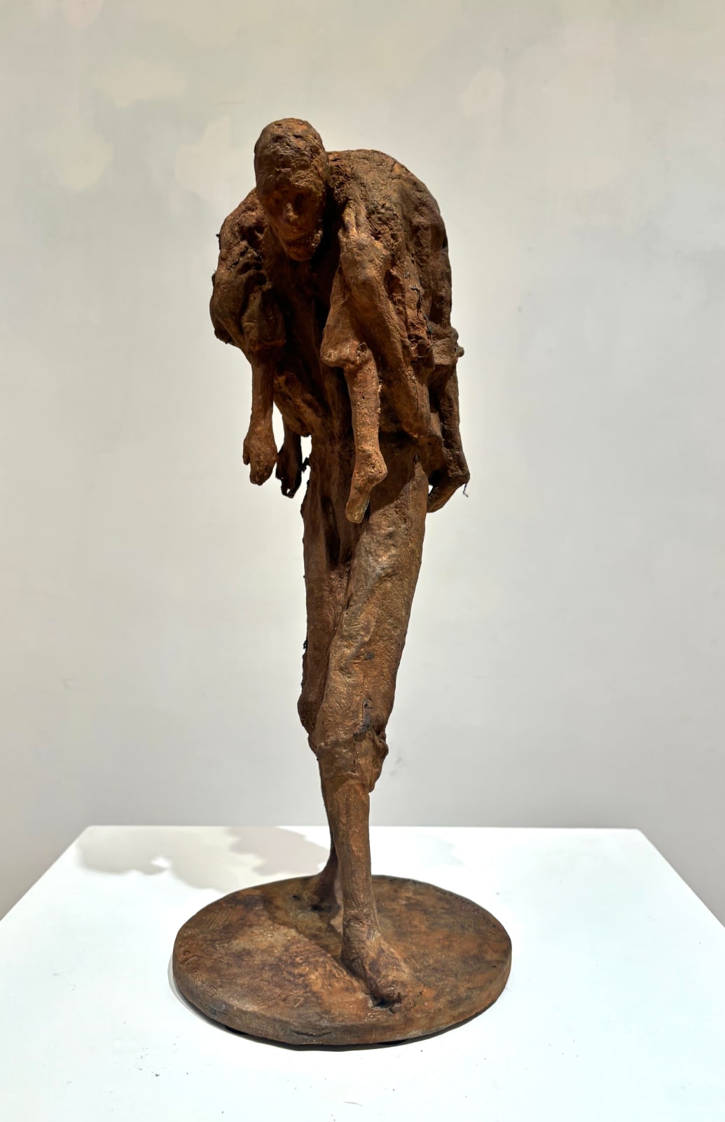 Rowan Gillespie, Man Carrying Dead Child (Famine Series)