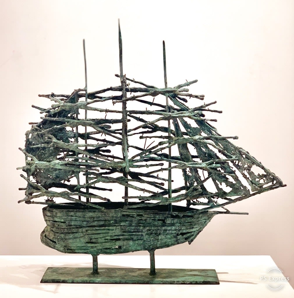 John Behan RHA, Famine Ship Mayo, 2017