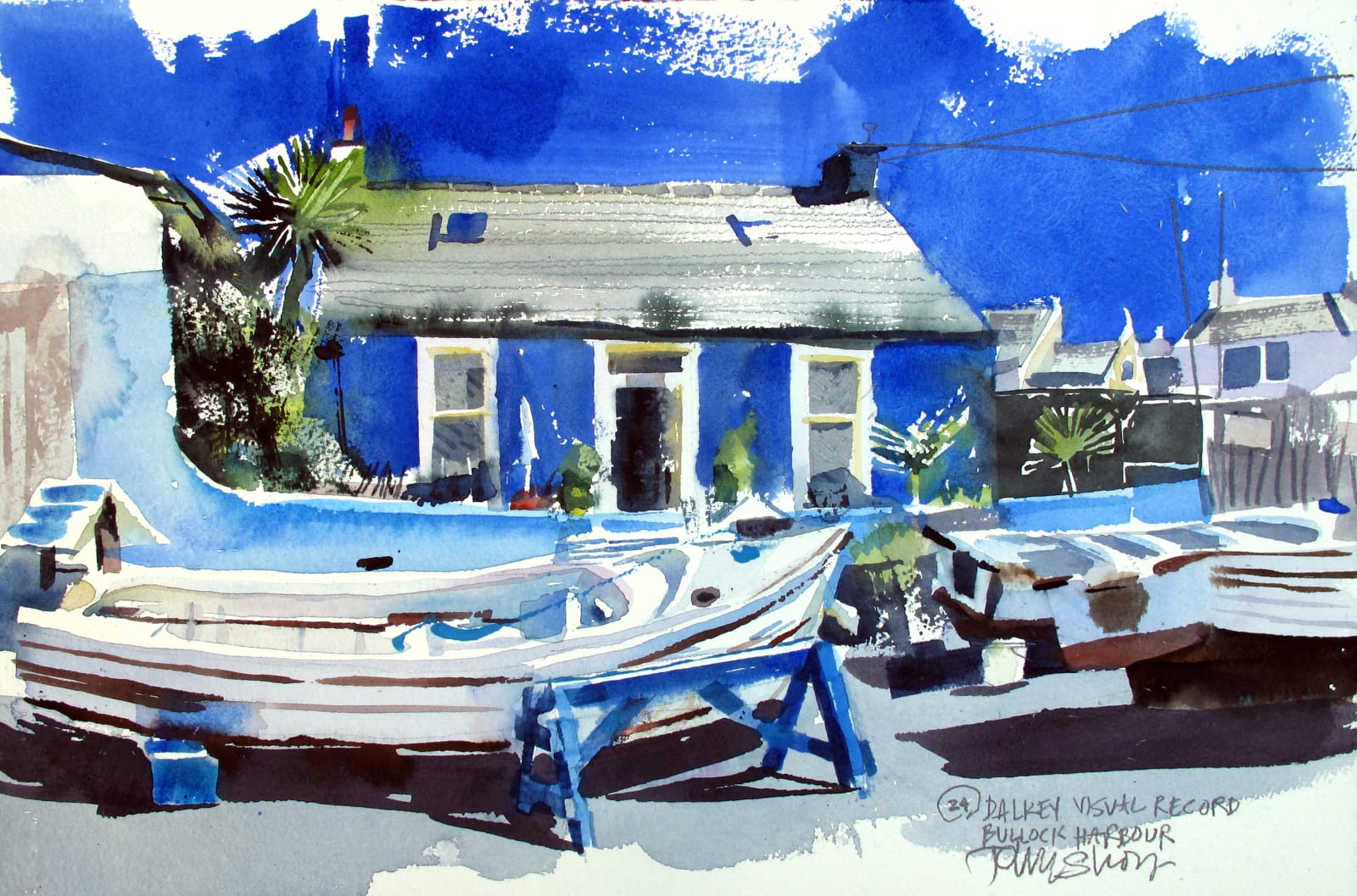 John Short, Boat Hire, Bulloch Harbour, Dalkey, 2020