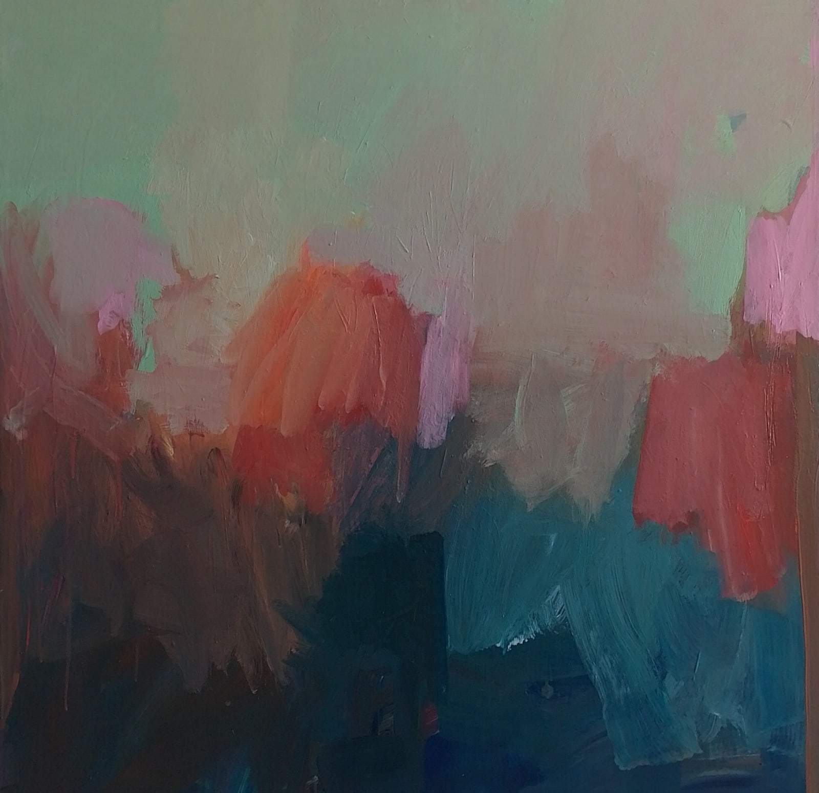 Julie Cusack, Landscape in Red