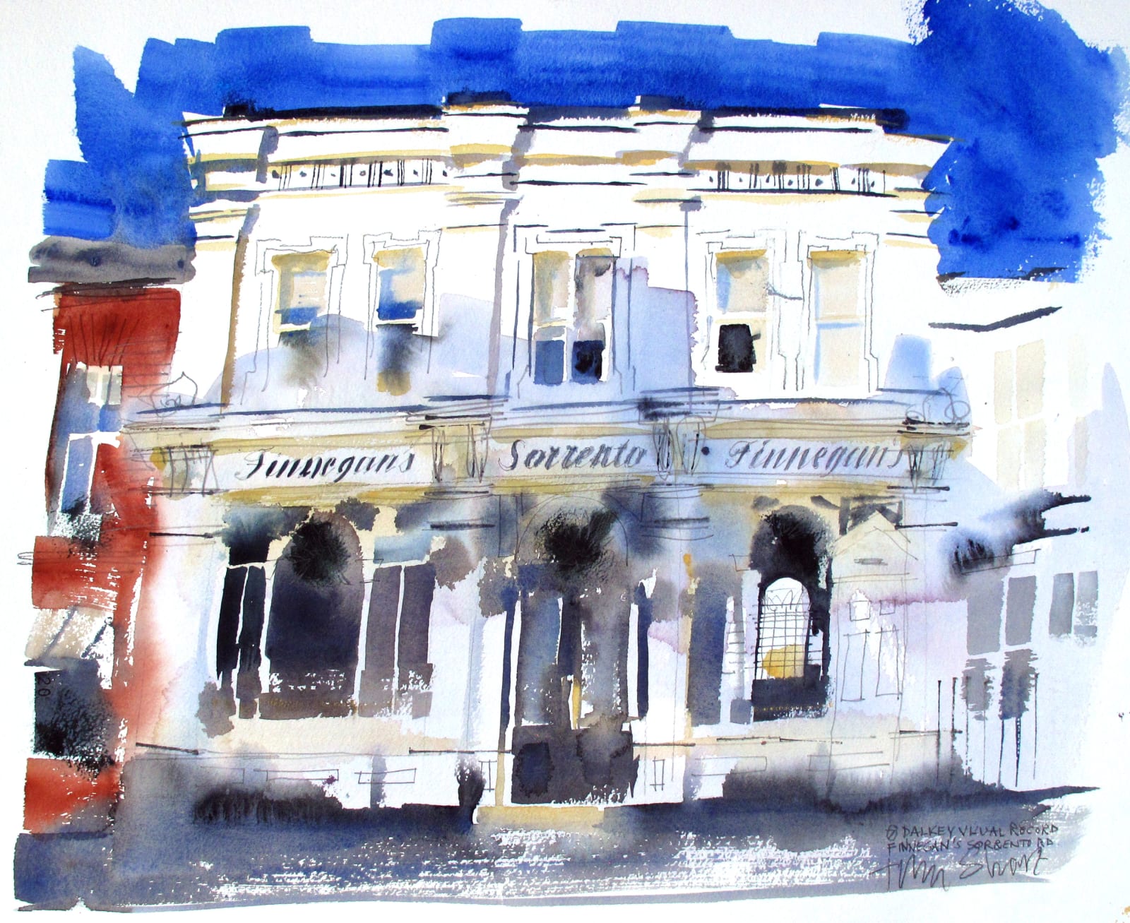 John Short, Finnegan’s, Sorrento Road, Dalkey (print), 2020