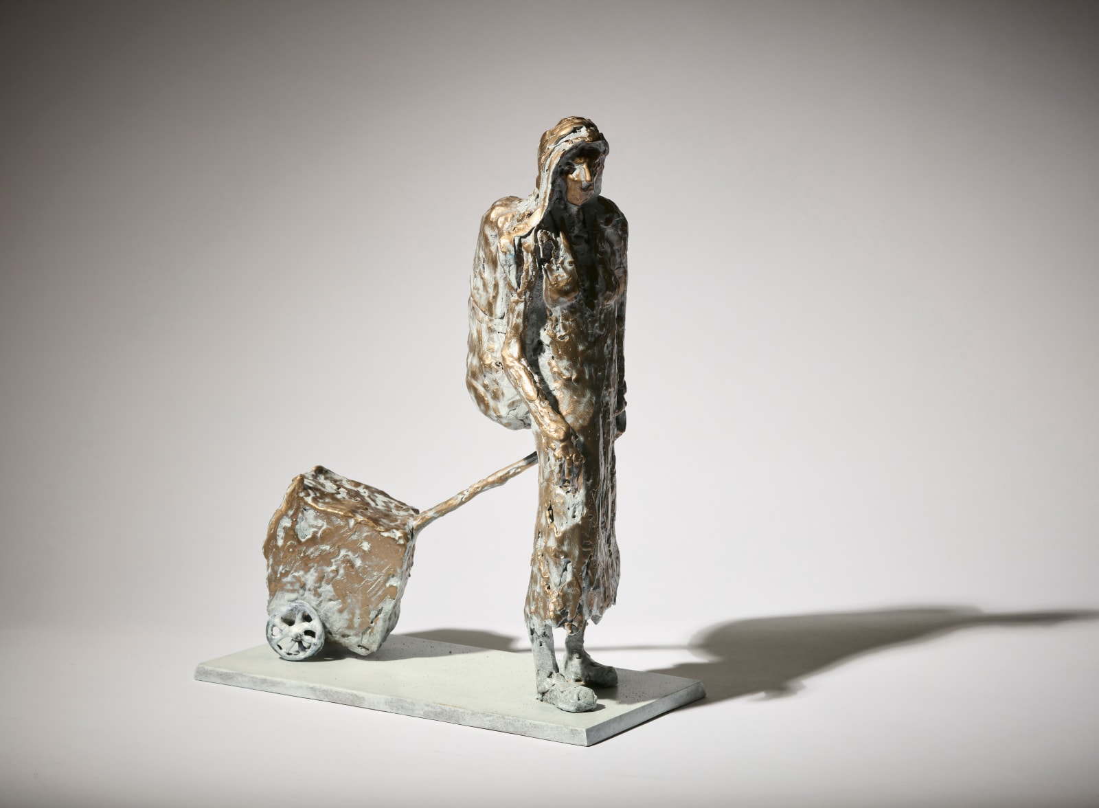 John Behan RHA, Woman with Suitcase, 2022