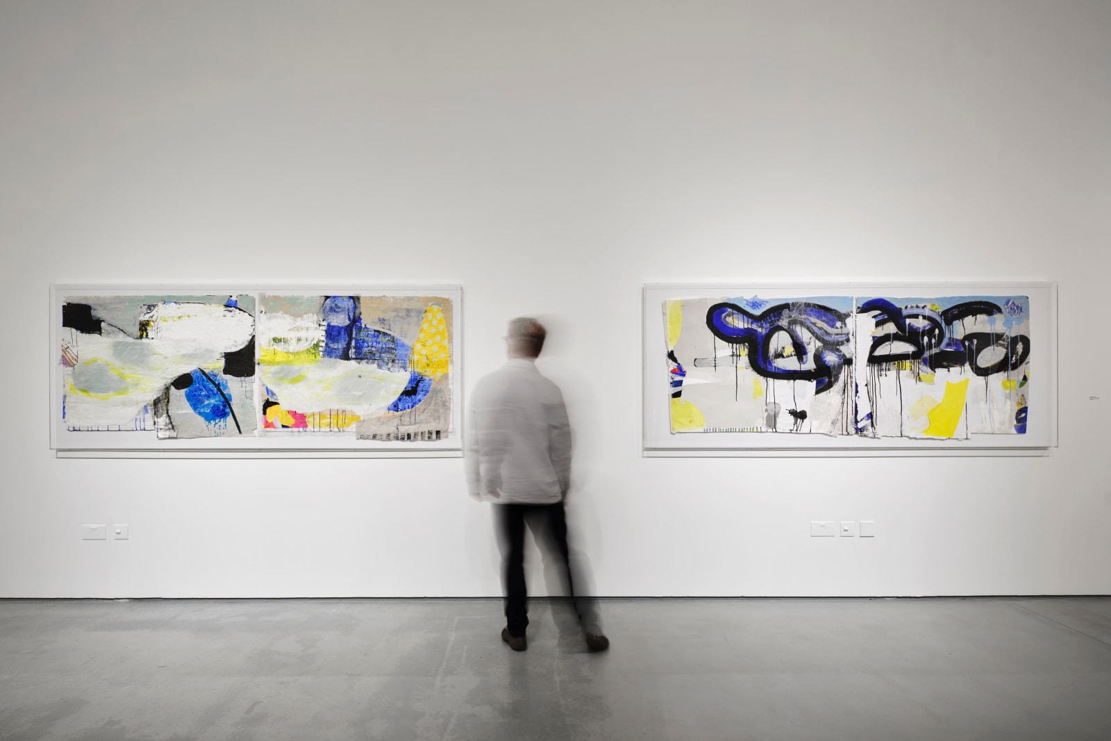 Eamon Colman, The Village of Insects (diptych), 2019-2023