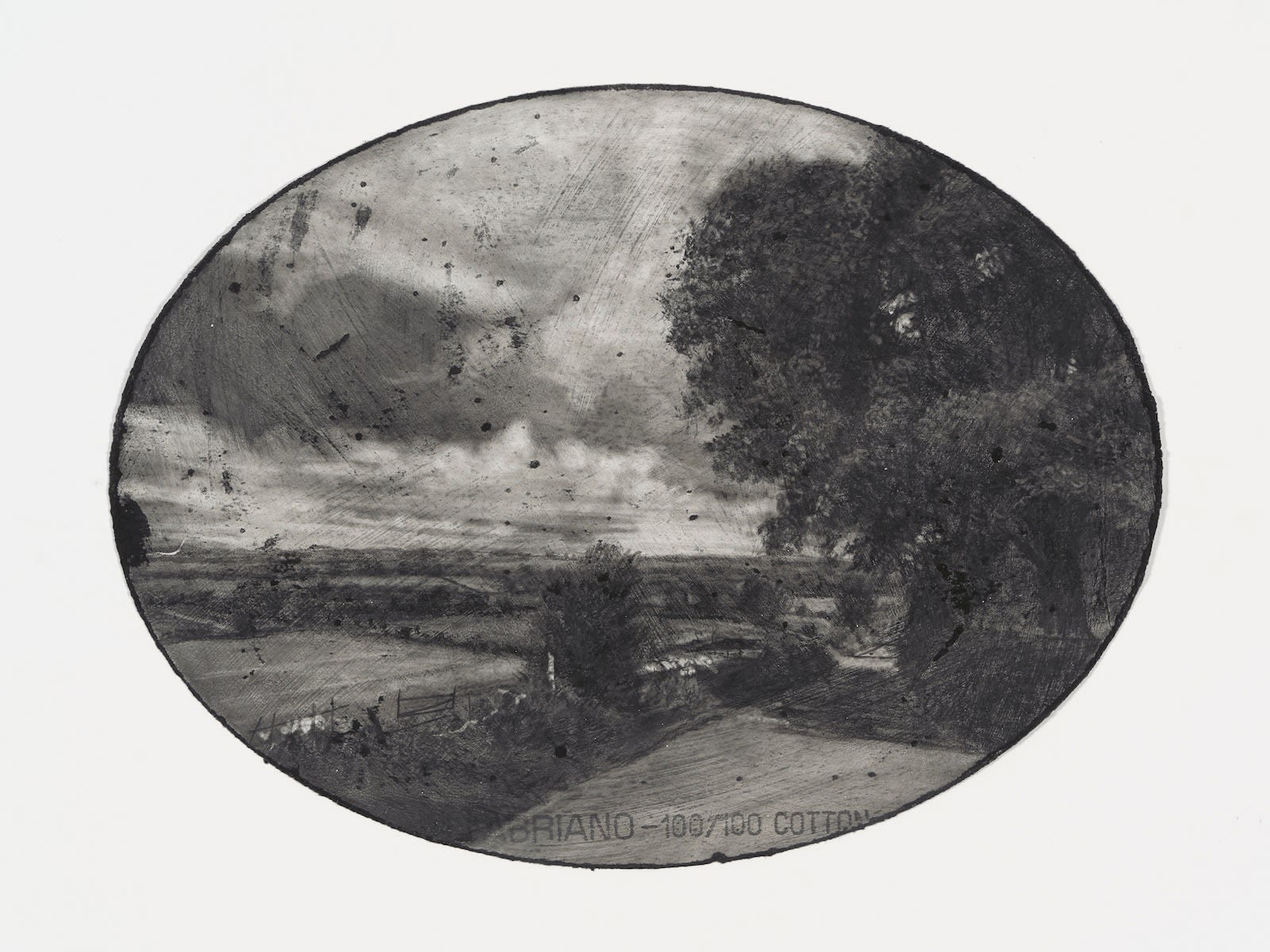 Michael Wann, Viral Landscape, Road to Water 4, 2020