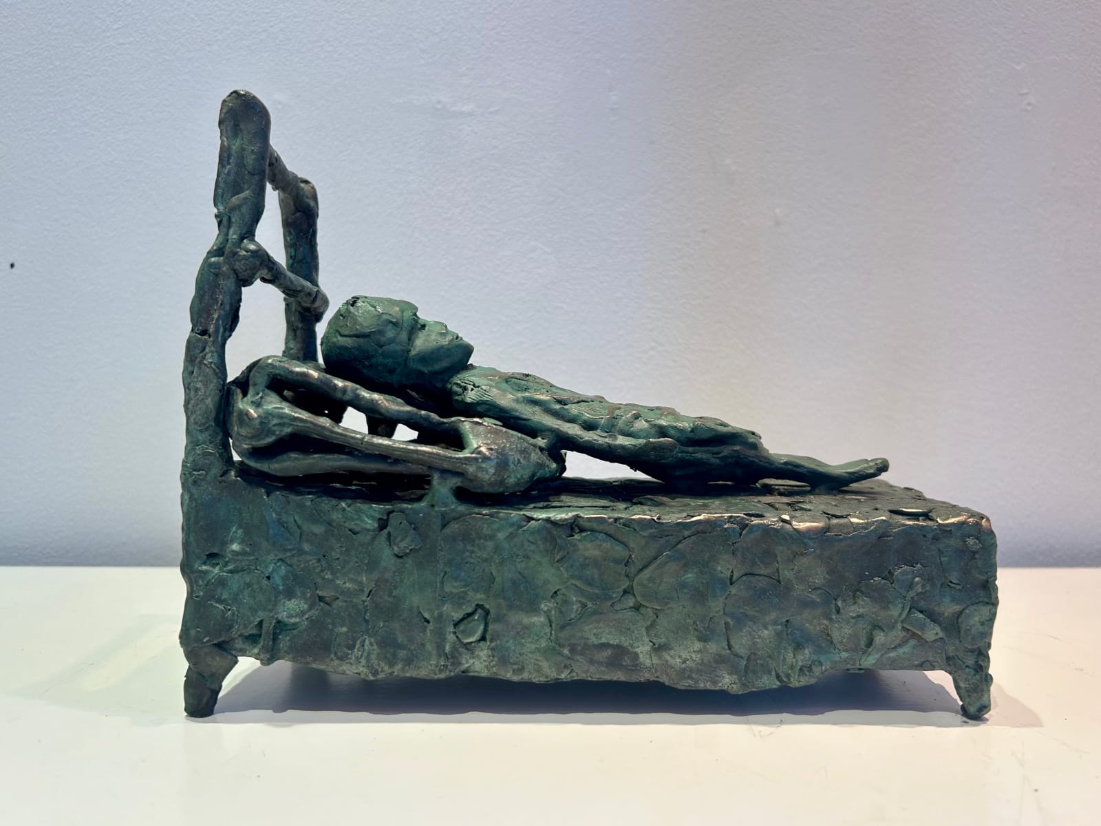 John Behan RHA, Malnourished Girl, Gaza, 2024