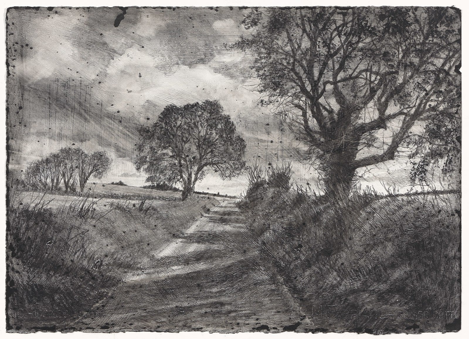 Michael Wann, Incoming Squall on the Road to Water, 2022