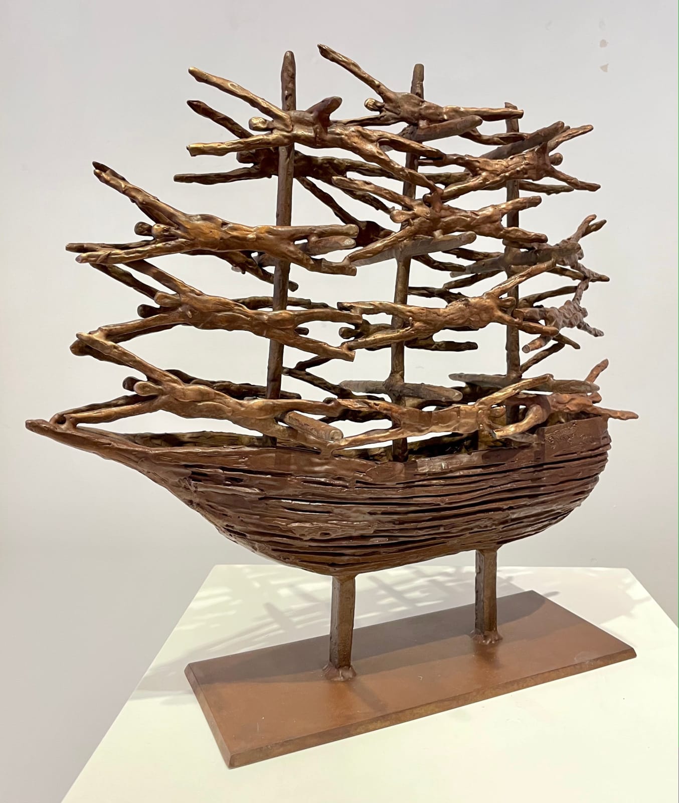John Behan RHA, Famine Ship I, 2022