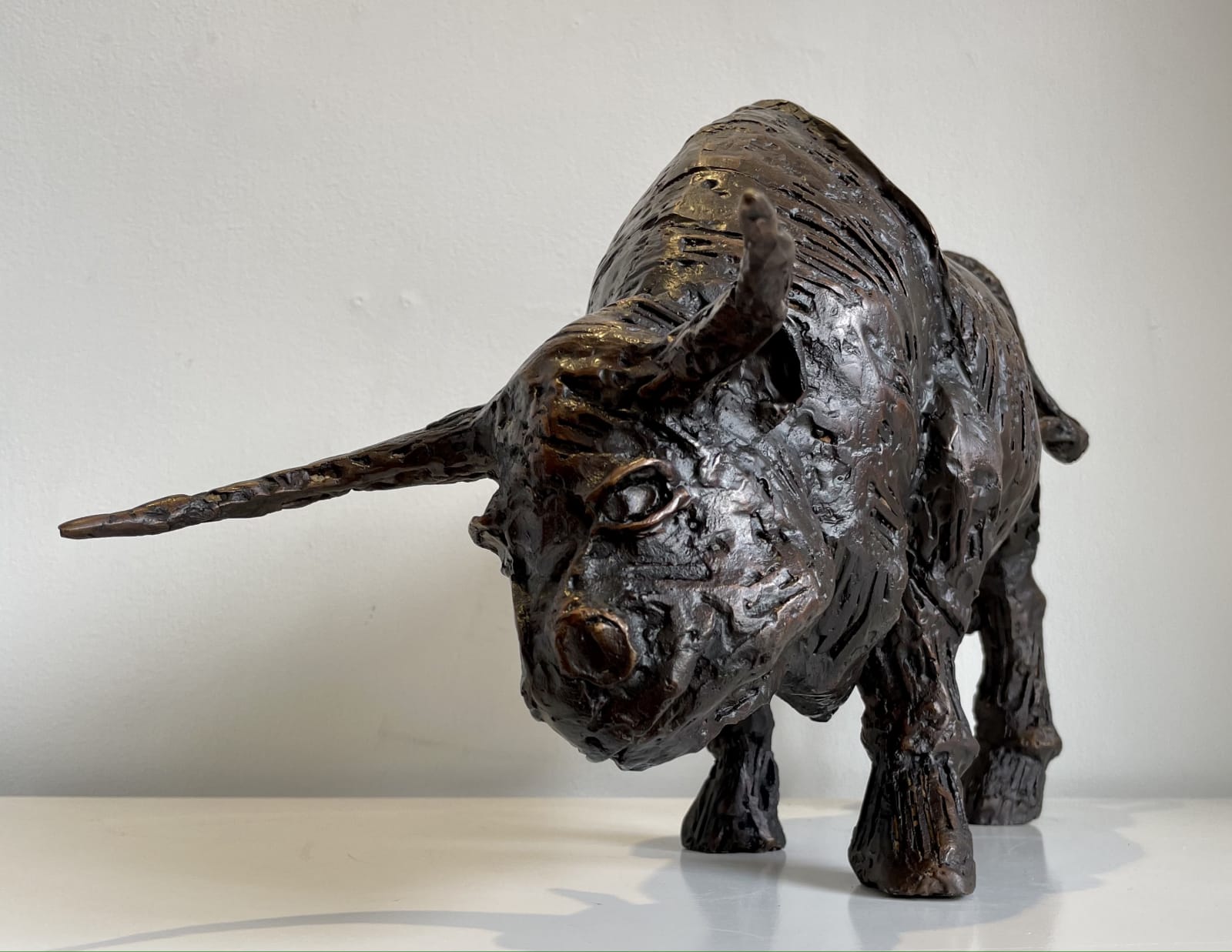 John Behan RHA, Iron Bull (Sheriff Street Bull), 1975
