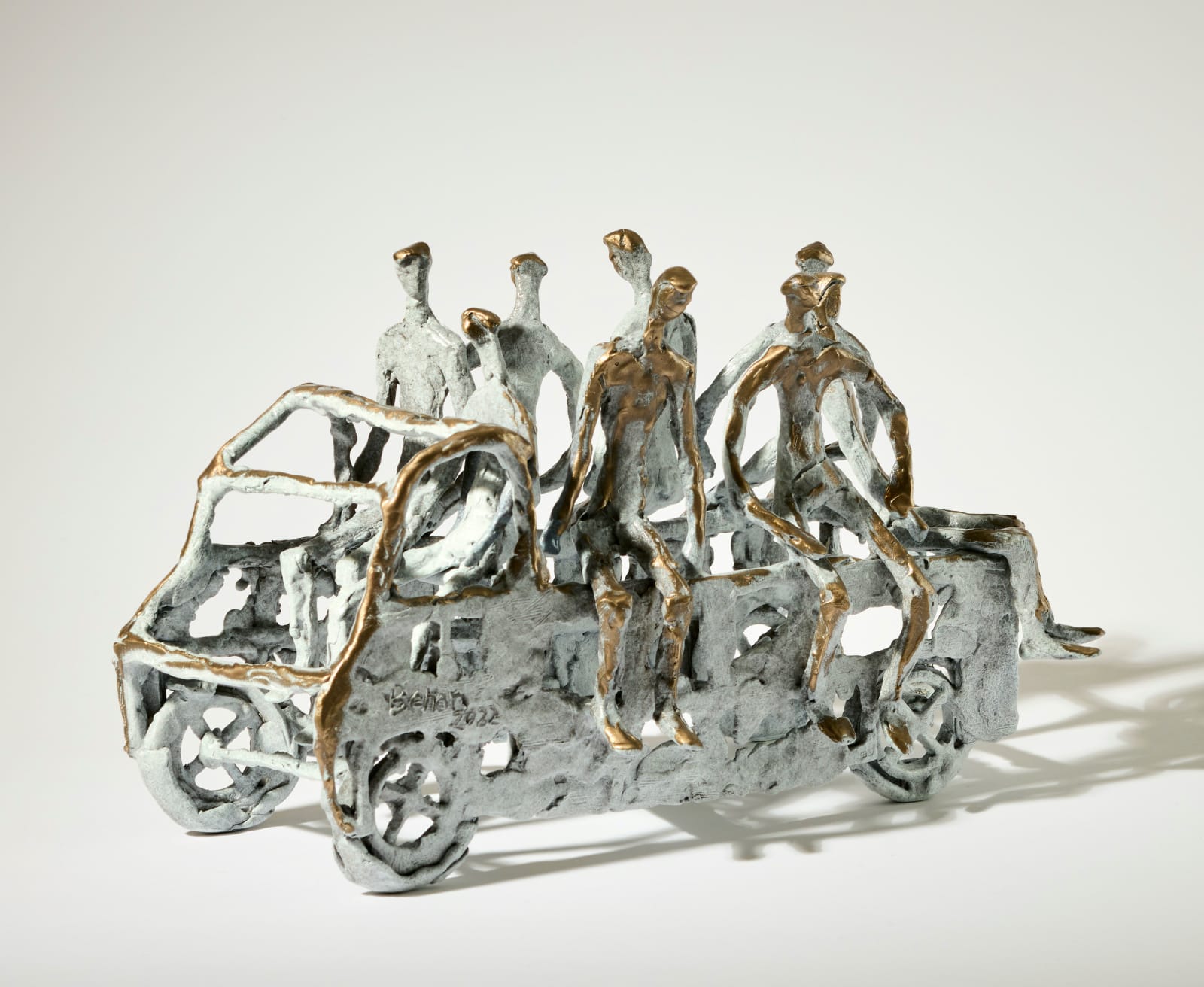 John Behan RHA, Lorry in Desert, 2022