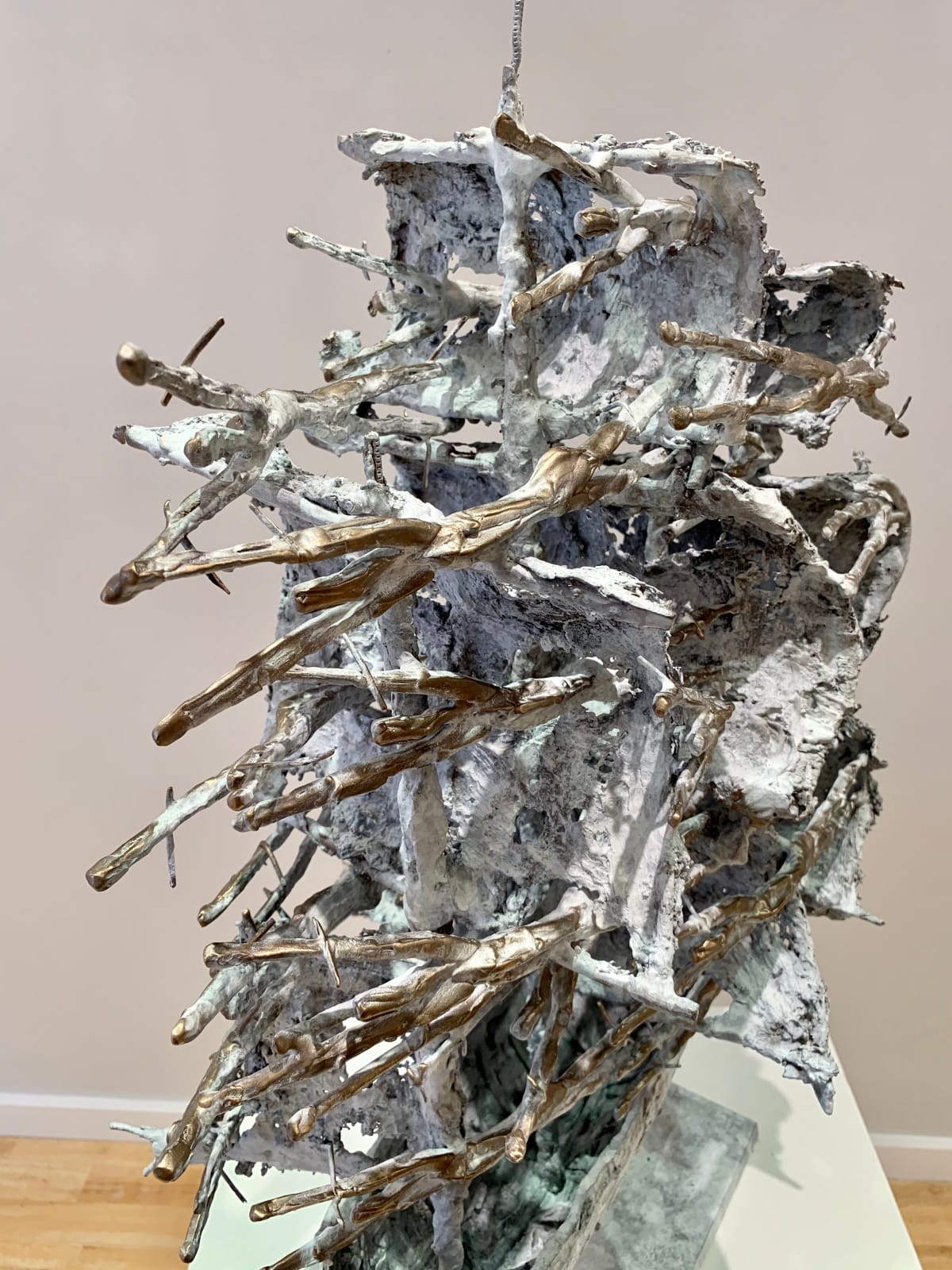 John Behan RHA, Achill Famine Ship, 2020