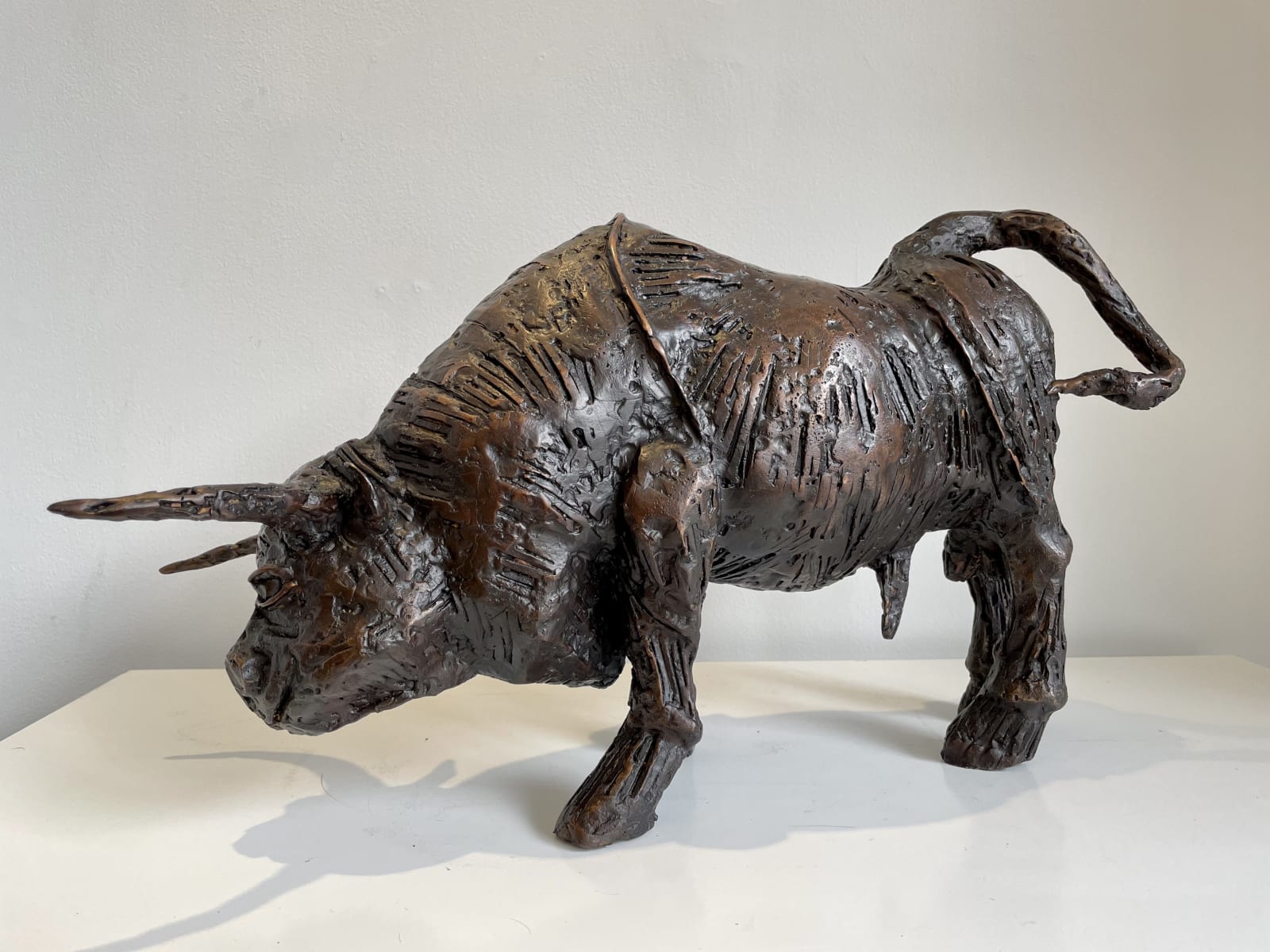 John Behan RHA, Iron Bull (Sheriff Street Bull), 1975