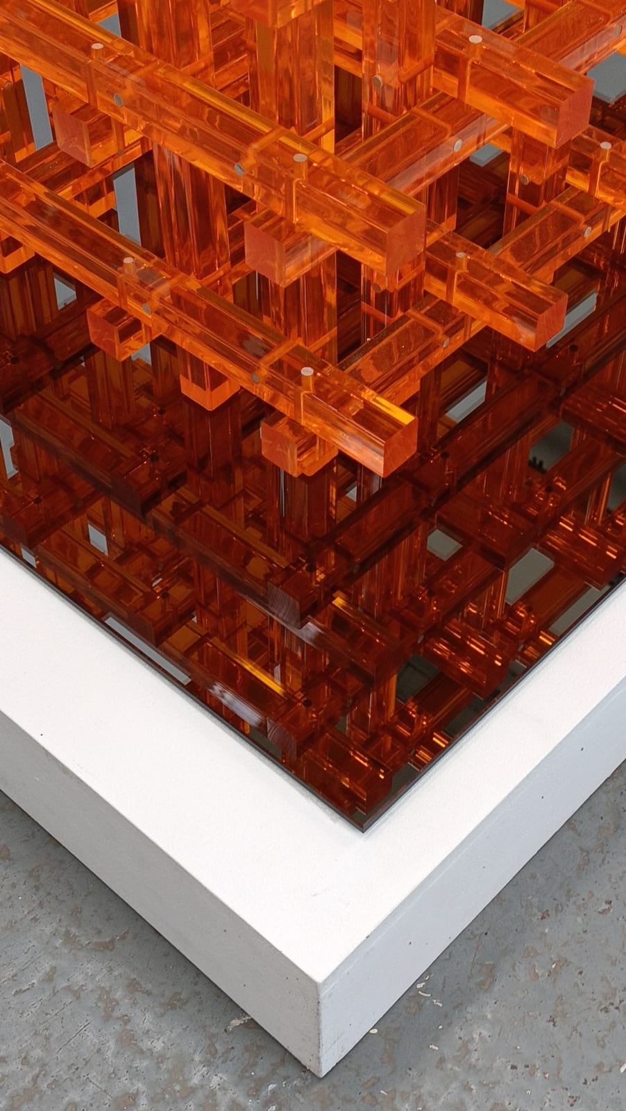 Corban Walker, Untitled (3:4:5 Amber), 2023