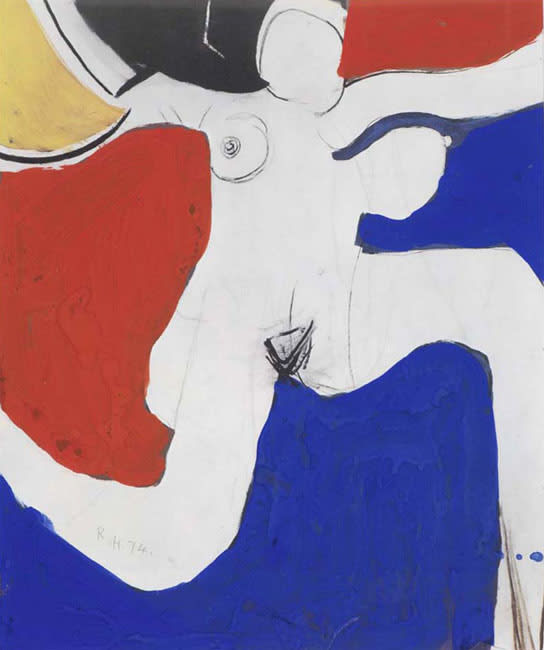 Roger Hilton, Untitled (Dancing Woman), 1974