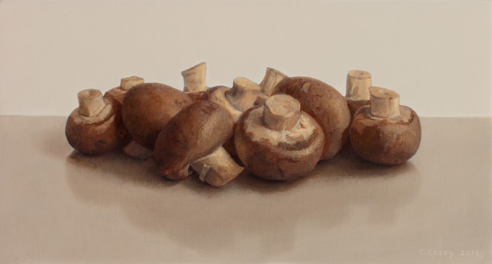 Comhghall Casey, Chestnut Mushrooms