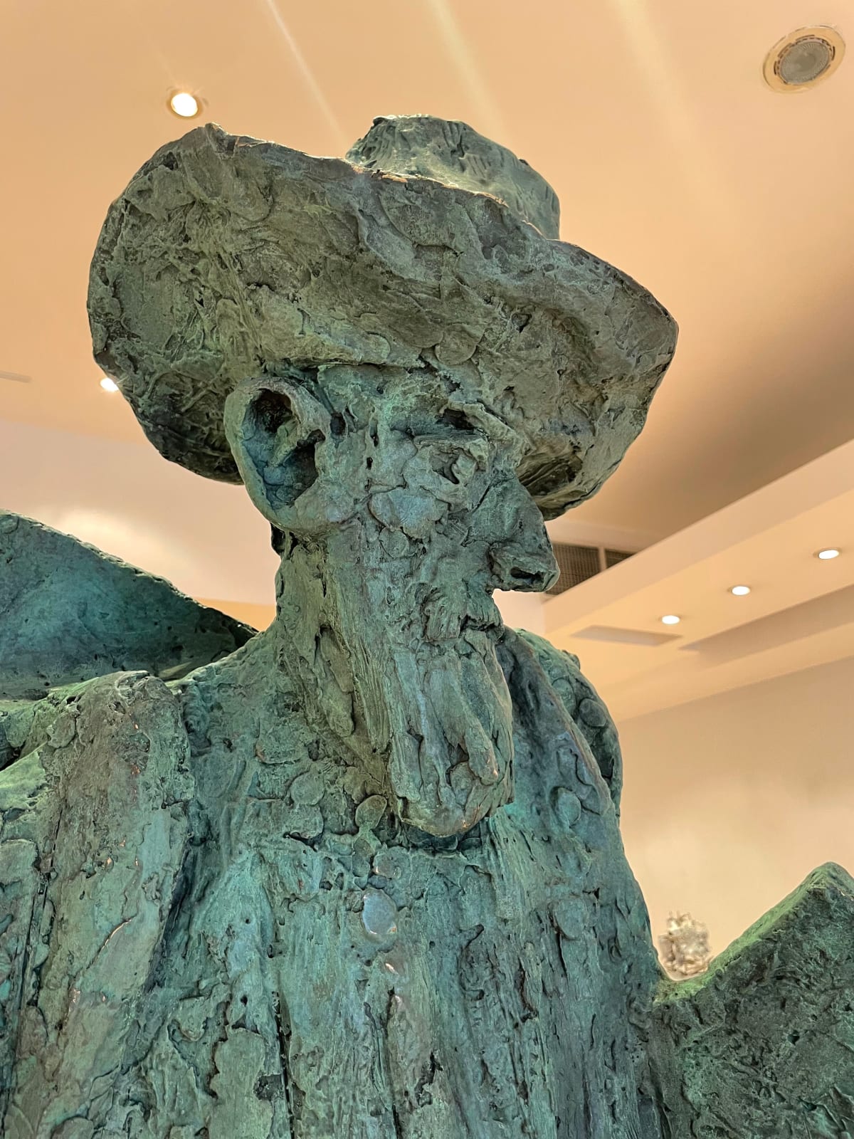 John Behan RHA, Vincent on the Road to Tarascon (lifesize), 2022