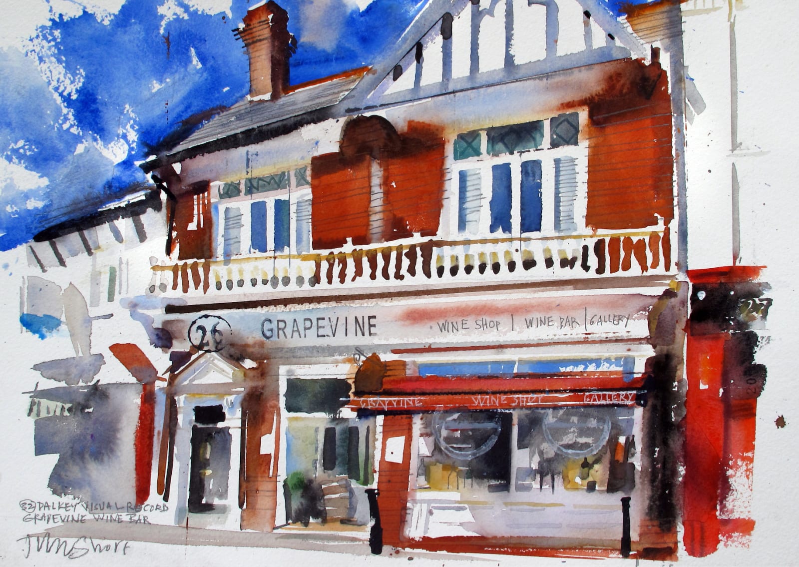 John Short, Grapevine Wine Bar, Castle Street, Dalkey