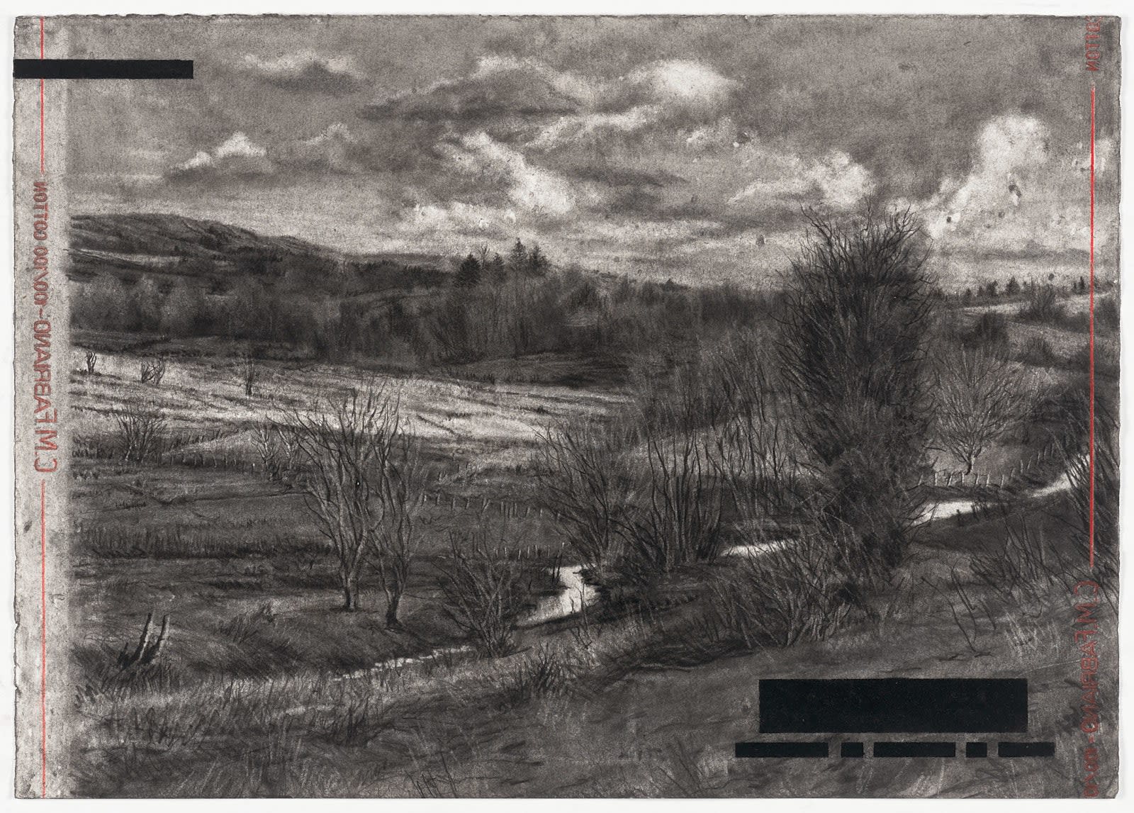 Michael Wann, Following the Watercourse, 2024