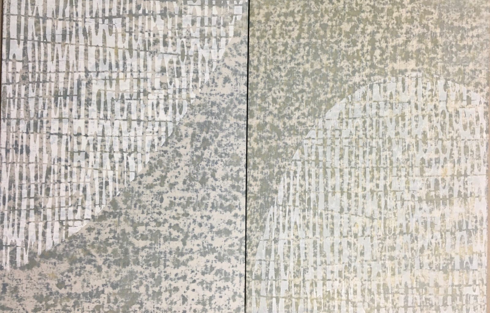 Kate MacDonagh, Diptych II. G/W