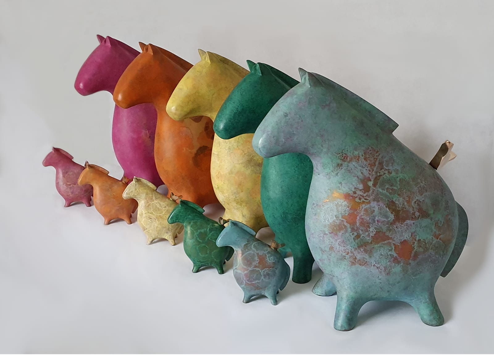 Stephanie Hess, Demi-Pilgrim - Turquoise