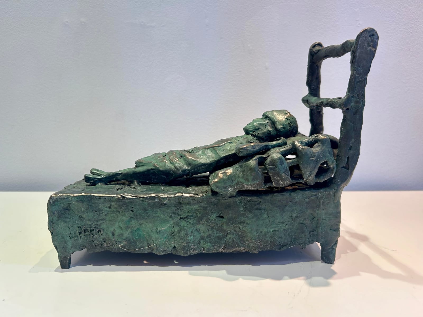 John Behan RHA, Malnourished Girl, Gaza, 2024