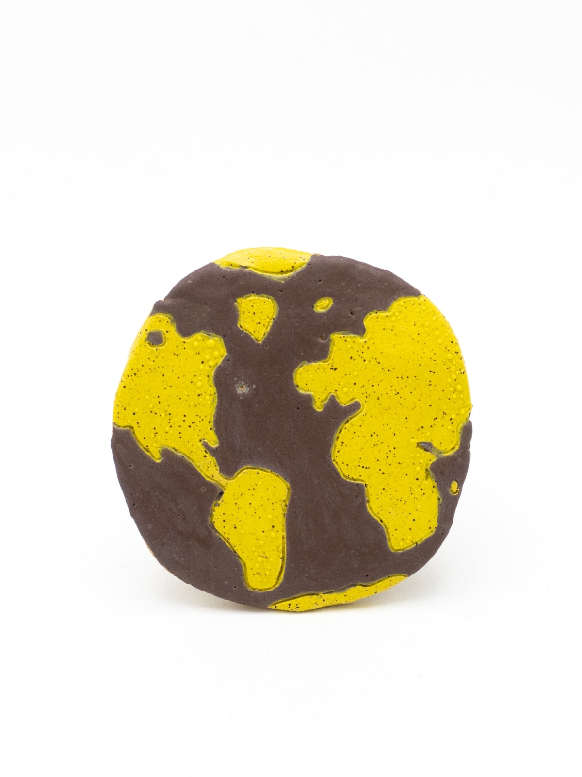Kevin McNamee-Tweed, Earth Yellow Bubble and Purplish, 2023