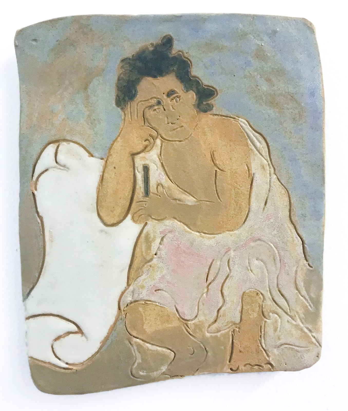 Kevin McNamee-Tweed, Cherub with Writer’s Block, 2023
