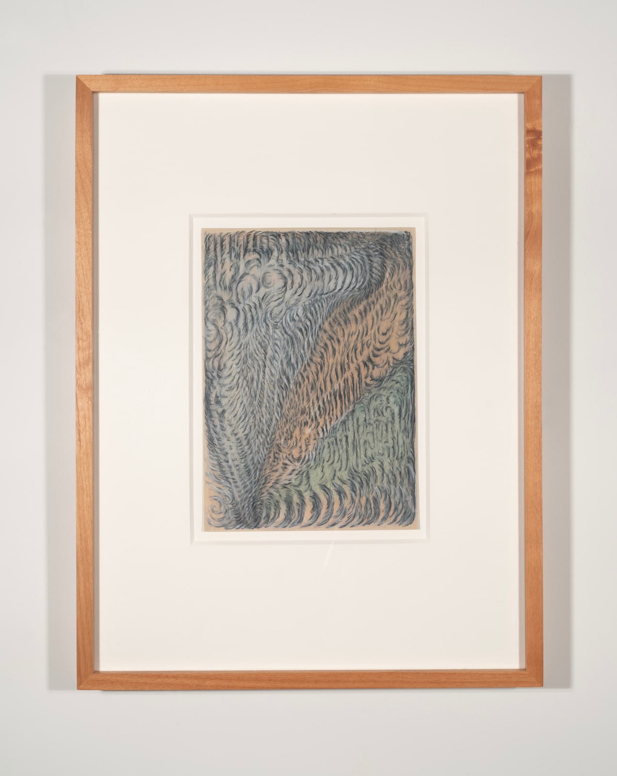 Khaled Chamma, A forest fire in the shape of a tiger, 2023