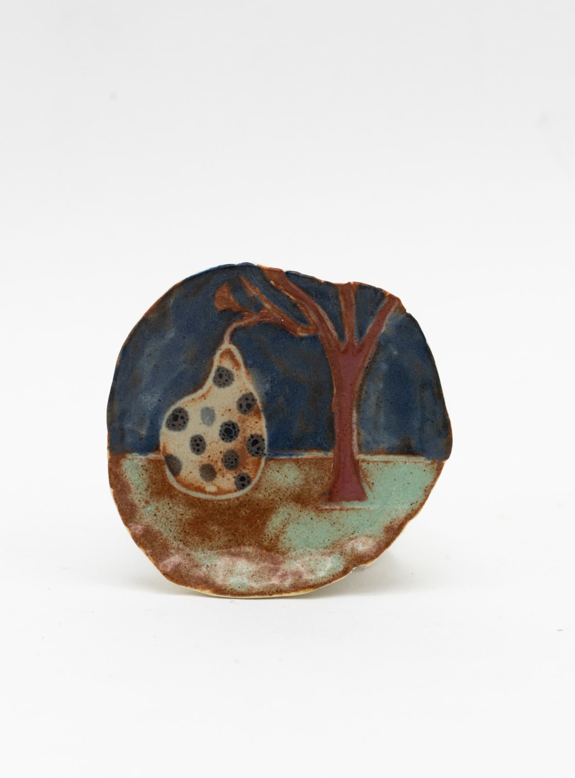 Kevin McNamee-Tweed, Lorenzato's Pear (Platter), 2023