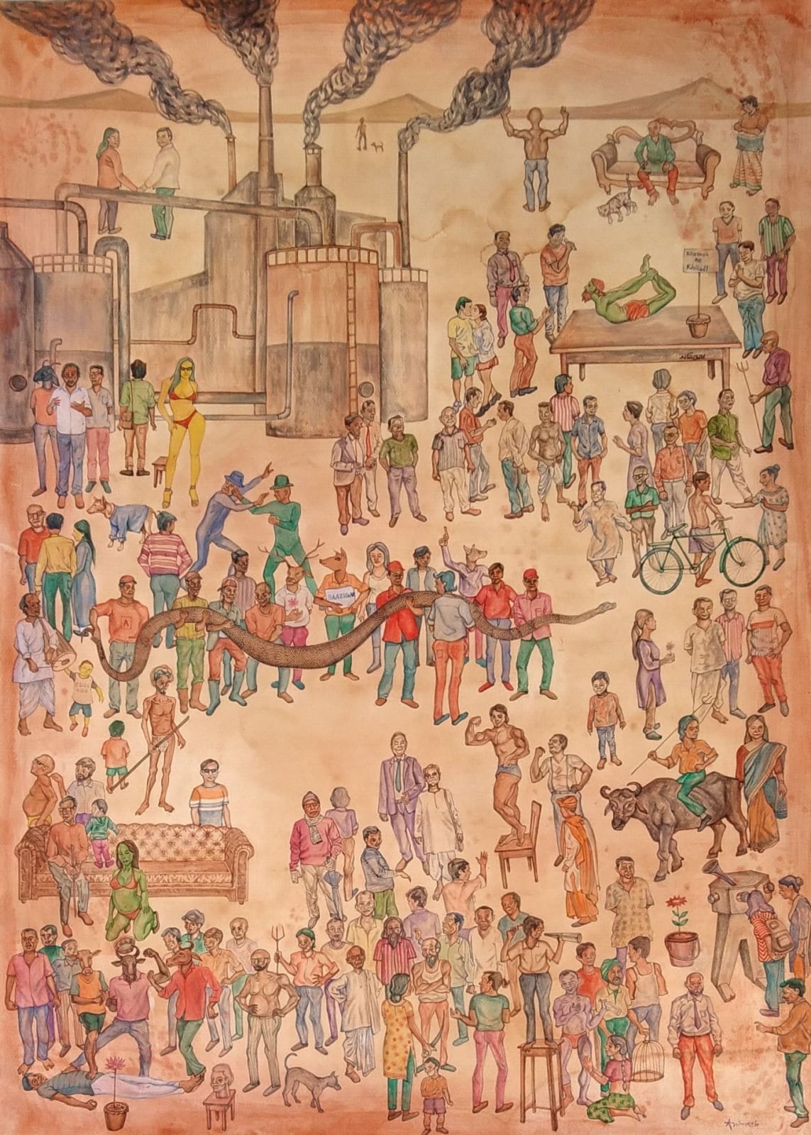 Animesh Mahata, Ha Za Ba Ra La, 2022