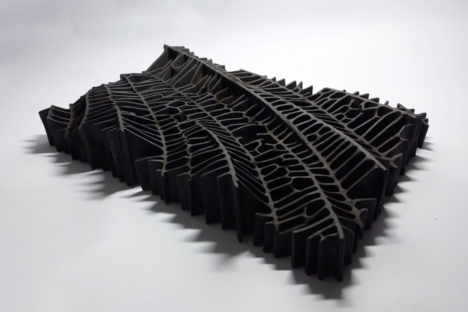 Md Samim Alam Beg, Organic Grid (Black), 2023