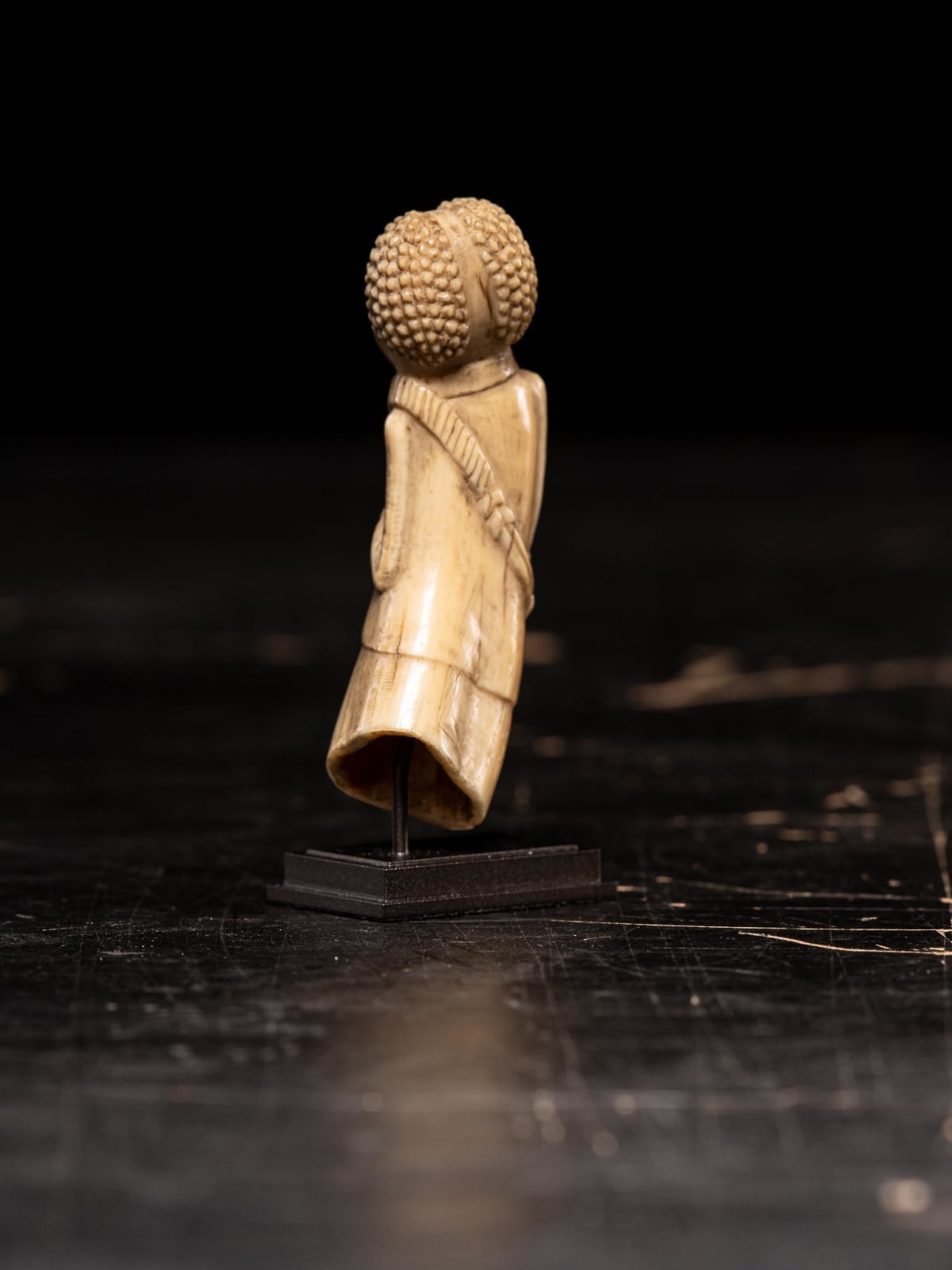 European figure carved by the Kongo people of the Loango Region, DRC, 19-20th Century